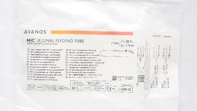 Avanos 8200-20 MIC Jejunal Feeding Tube w/ENFit Connector 20Fr 7-10ml (x)